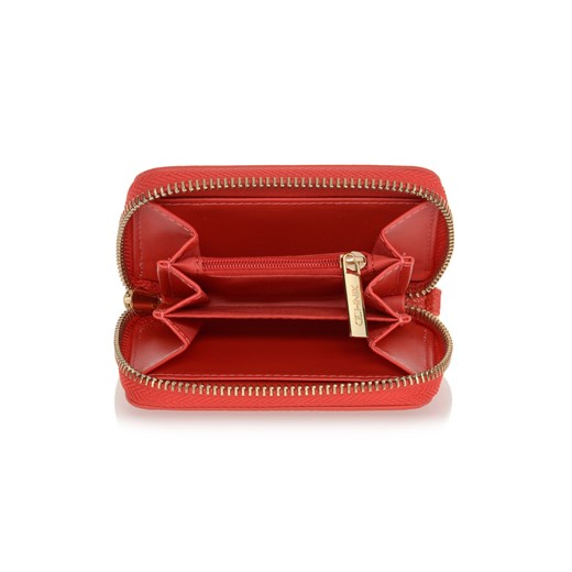 Mały czerwony portfel damski z paskiem Ochnik One Size okazyjna cena OCHNIK