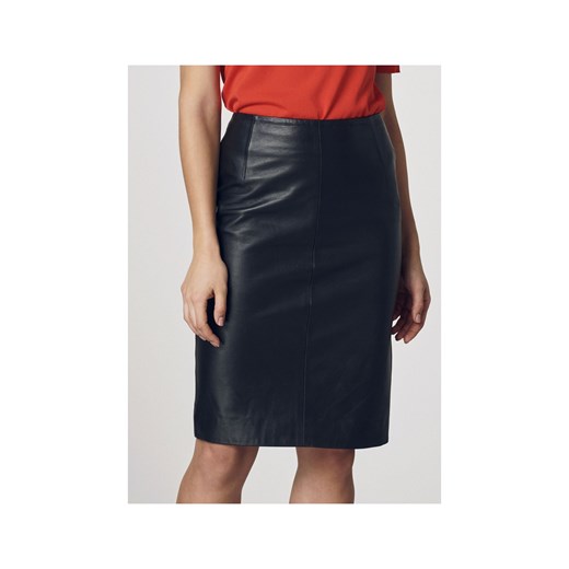 Ołówkowa skórzana spódnica damska ze sklepu OCHNIK w kategorii Spódnice - zdjęcie 172567103