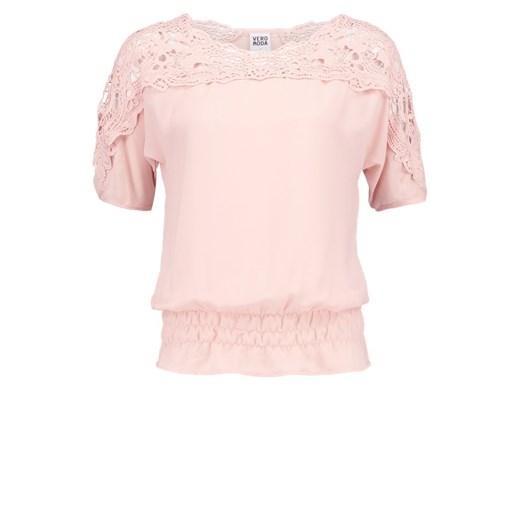 Vero Moda VMJOSIE  Bluzka rosa zalando  abstrakcyjne wzory