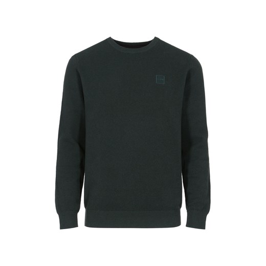 Zielony bawełniany sweter męski z logo Ochnik One Size okazyjna cena OCHNIK