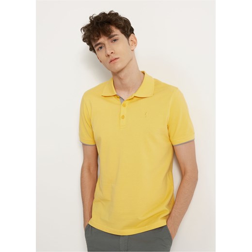 Żółta koszulka polo Ochnik One Size promocja OCHNIK