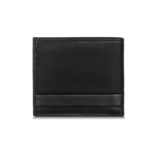 Czarny rozkładany portfel męski Ochnik One Size OCHNIK wyprzedaż