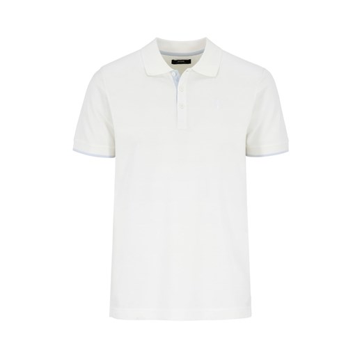 Biała koszulka polo męska Ochnik One Size promocyjna cena OCHNIK
