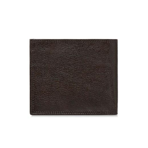 Niezapinany brązowy skórzany portfel męski Ochnik One Size OCHNIK