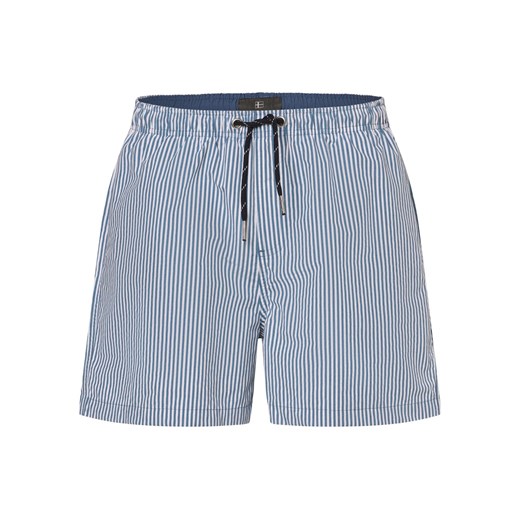 Nils Sundström Męskie spodenki kąpielowe Mężczyźni Sztuczne włókno niebieski w Nils Sundström XL vangraaf