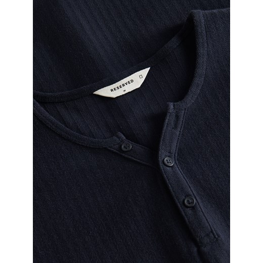 T-shirt męski Reserved z krótkimi rękawami casualowy