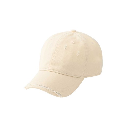 Dziecięca czapka z daszkiem Ripped jasnobeżowa ze sklepu 5.10.15 w kategorii Czapki dziecięce - zdjęcie 172573994