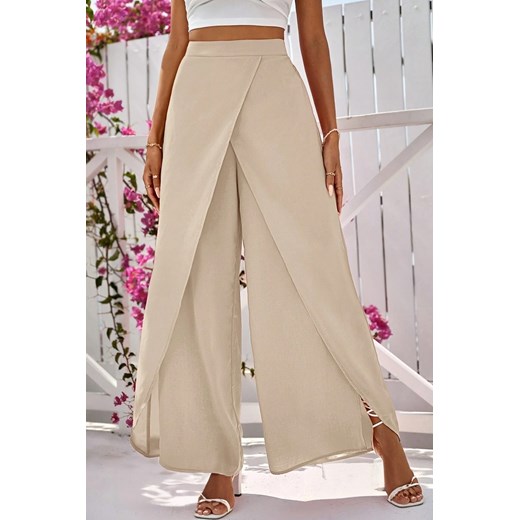 Spodnie LIPDELFA ECRU ze sklepu Ivet Shop w kategorii Spodnie damskie - zdjęcie 172577344
