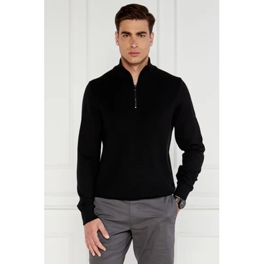 BOSS BLACK Wełniany sweter Dambino | Regular Fit L Gomez Fashion Store