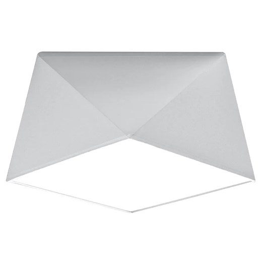 Biały geometryczny plafon - EX589-Hexi ze sklepu Edinos.pl w kategorii Lampy sufitowe - zdjęcie 172578852