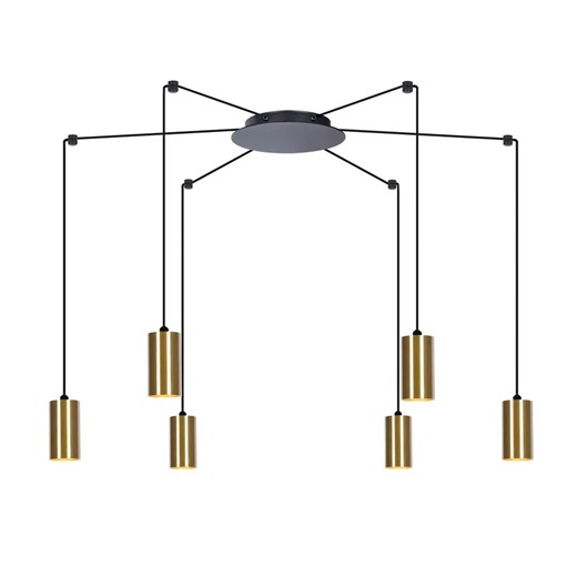 Nowoczesna lampa wisząca pająk - S786 K9-M00 ze sklepu Edinos.pl w kategorii Lampy wiszące - zdjęcie 172579044
