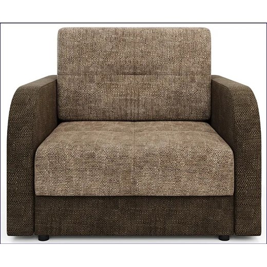 Rozkładana sofa jednoosobowa jasny brąz + ciemny brąz - Folken 3X Elior One Size Edinos.pl