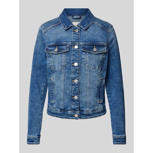 Kurtka jeansowa z kieszeniami z patką na piersi ze sklepu Peek&Cloppenburg  w kategorii Kurtki damskie - zdjęcie 172580812