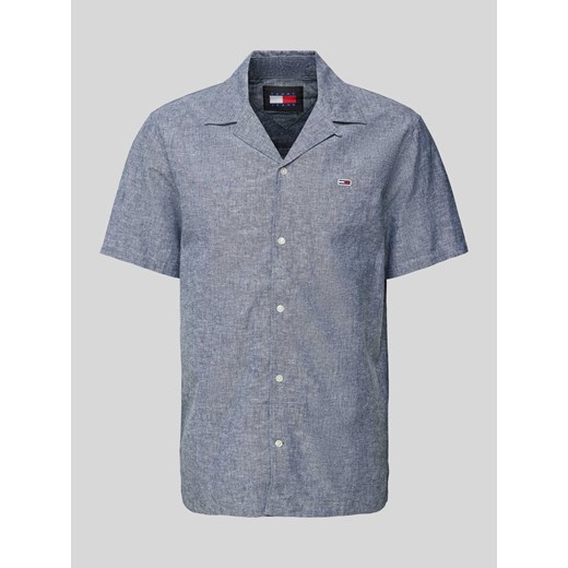 Koszula casualowa o kroju regular fit z wyhaftowanym logo ze sklepu Peek&Cloppenburg  w kategorii Koszule męskie - zdjęcie 172581011