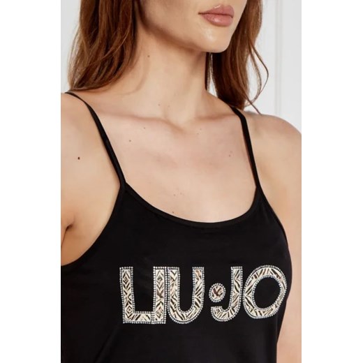 Liu Jo sukienka mini z okrągłym dekoltem 