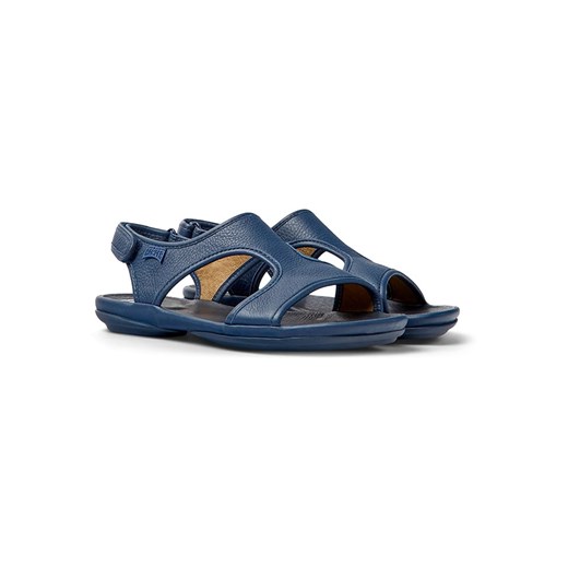 Camper Skórzane sandały w kolorze niebieskim ze sklepu Limango Polska w kategorii Sandały damskie - zdjęcie 172591344