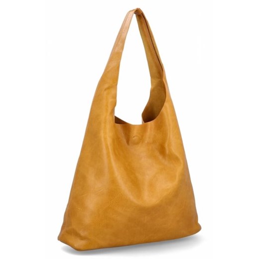 Duże Torebki Damskie Shopper Bag firmy Herisson Żółte (kolory) ze sklepu torbs.pl w kategorii Torby Shopper bag - zdjęcie 172592531