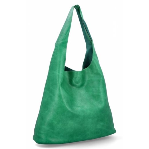 Duże Torebki Damskie Shopper Bag firmy Herisson Zielone (kolory) ze sklepu torbs.pl w kategorii Torby Shopper bag - zdjęcie 172592583