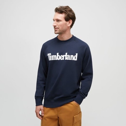TIMBERLAND BLUZA TFO WORDMARK LOGO LOOPBACK CREW NECK ze sklepu Timberland w kategorii Bluzy męskie - zdjęcie 172593141