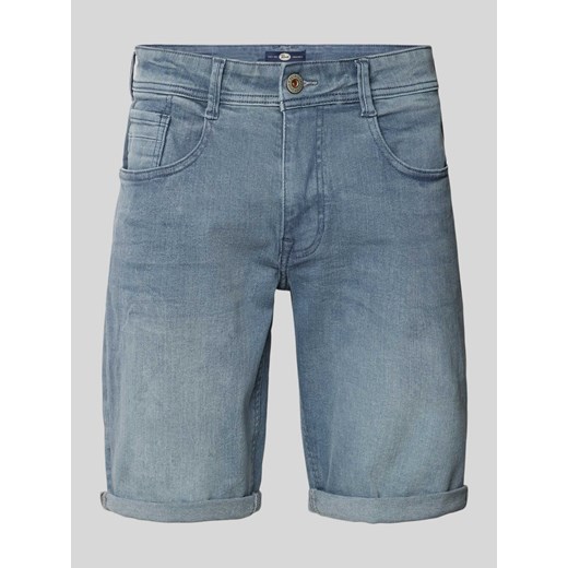 Szorty jeansowe o kroju regular fit z 5 kieszeniami model ‘BULLSEYE’ ze sklepu Peek&Cloppenburg  w kategorii Spodenki męskie - zdjęcie 172594320