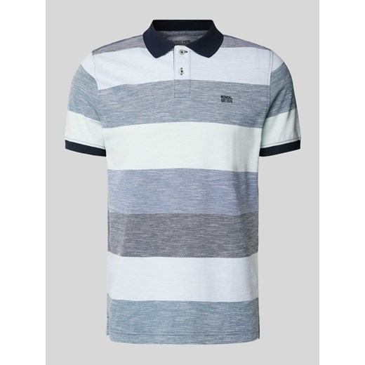 Koszulka polo z wyhaftowanym logo ze sklepu Peek&Cloppenburg  w kategorii T-shirty męskie - zdjęcie 172594560