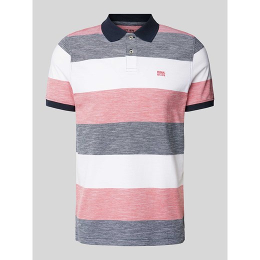 Koszulka polo z wyhaftowanym logo ze sklepu Peek&Cloppenburg  w kategorii T-shirty męskie - zdjęcie 172594641