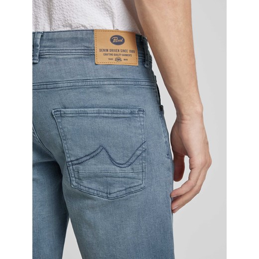 Szorty jeansowe o kroju regular fit z 5 kieszeniami model ‘BULLSEYE’ Petrol XXL Peek&Cloppenburg 