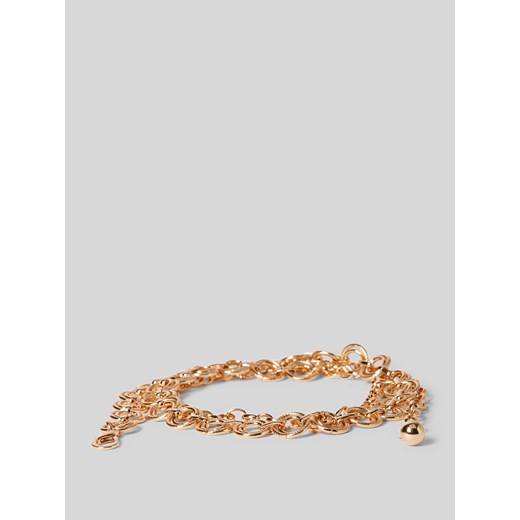 Pasek z łańcuszka z zapięciem na karabińczyk ze sklepu Peek&Cloppenburg  w kategorii Paski damskie - zdjęcie 172594751