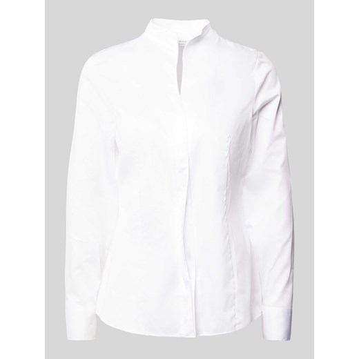 Bluzka ze spiczastym dekoltem ze stójką model ‘Ruby’ ze sklepu Peek&Cloppenburg  w kategorii Koszule damskie - zdjęcie 172594881