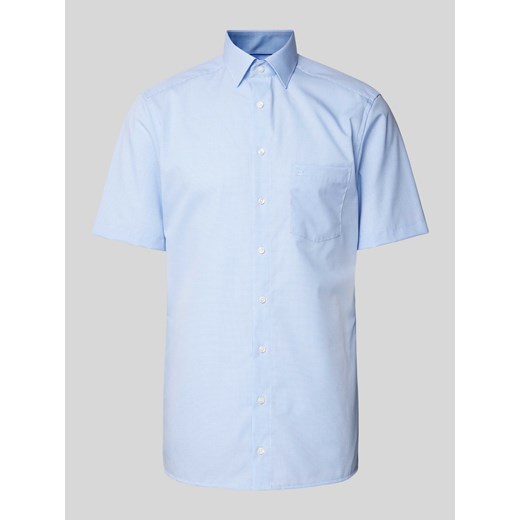 Koszula biznesowa o kroju modern fit w kratkę vichy ze sklepu Peek&Cloppenburg  w kategorii Koszule męskie - zdjęcie 172594912