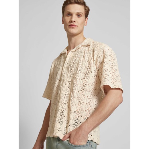 Koszula casualowa o kroju regular fit z ażurowym wzorem model ‘HARRY’ Redefined Rebel XXL Peek&Cloppenburg 