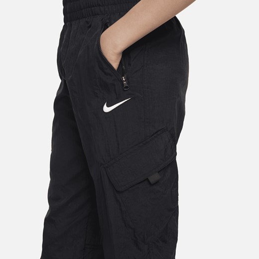 Spodnie dziewczęce Nike tkaninowe 