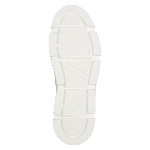 Buty sportowe damskie S.Oliver sneakersy na wiosnę białe 