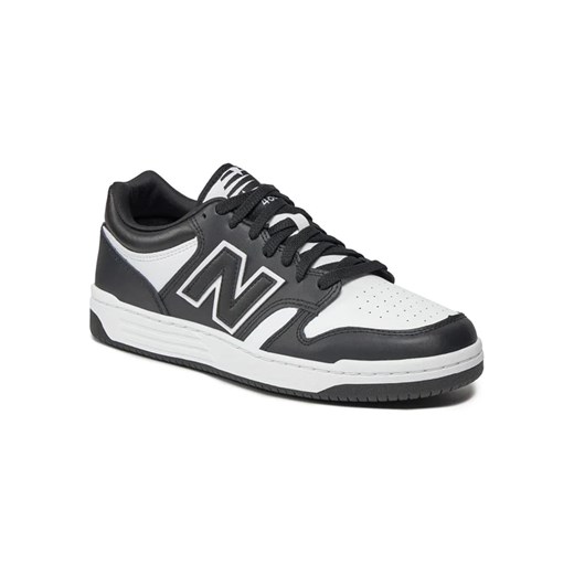 New Balance Skórzane sneakersy &quot;480&quot; w kolorze czarno-białym New Balance 38,5 wyprzedaż Limango Polska