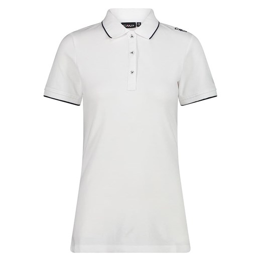 CMP Koszulka polo w kolorze białym ze sklepu Limango Polska w kategorii Bluzki damskie - zdjęcie 172597324