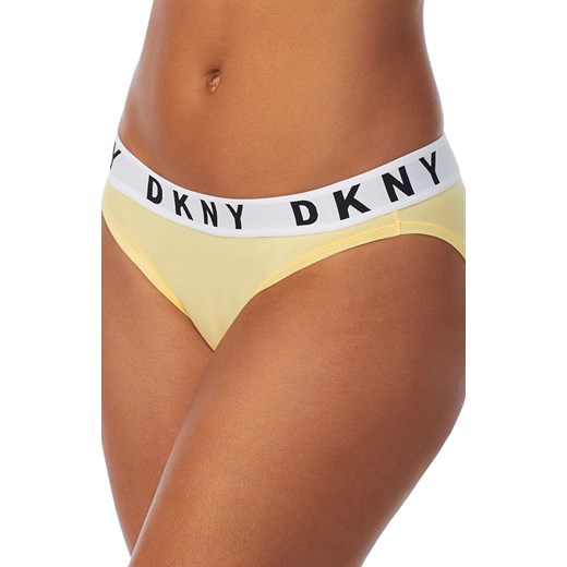 DKNY bawełniane figi klasyczne jasnożółte DK4513, Kolor jasnożółty, Rozmiar S, DKNY ze sklepu Intymna w kategorii Majtki damskie - zdjęcie 172597373