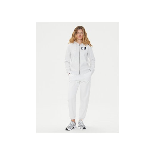 Helly Hansen Bluza W Hh Logo Full Zip Hoodie 2.0 34461 Biały Regular Fit Helly Hansen L MODIVO