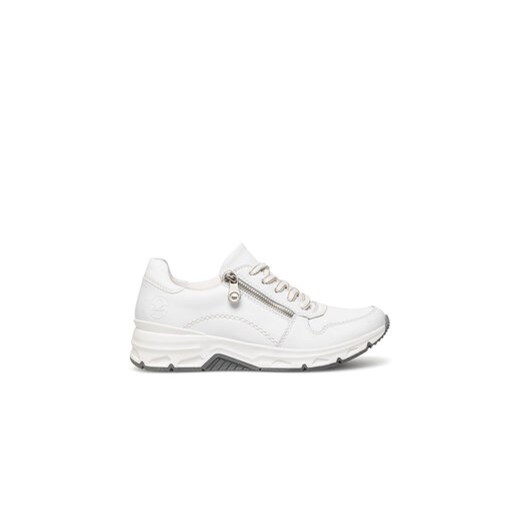 Rieker Sneakersy 48134-81 Biały ze sklepu MODIVO w kategorii Buty sportowe damskie - zdjęcie 172598334