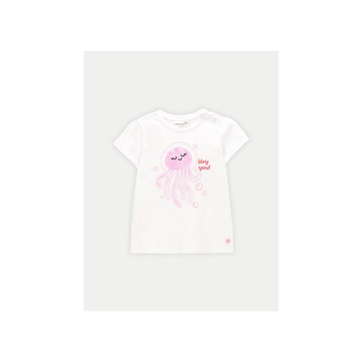 Coccodrillo T-Shirt WC4143201OWN Biały Regular Fit ze sklepu MODIVO w kategorii Bluzki dziewczęce - zdjęcie 172598351