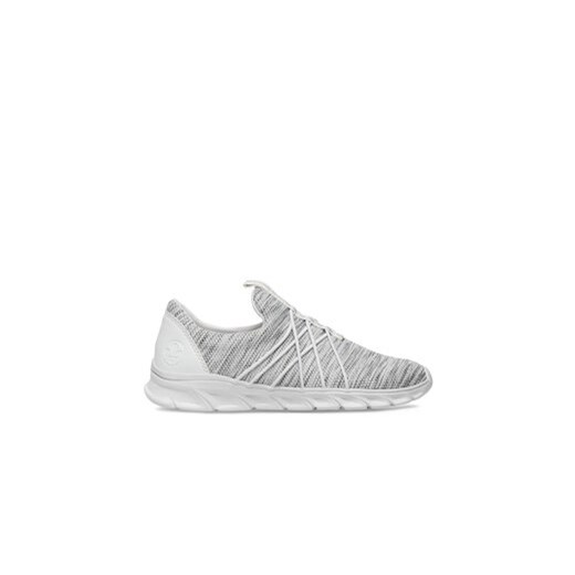 Rieker Sneakersy 54071-80 Biały ze sklepu MODIVO w kategorii Buty sportowe damskie - zdjęcie 172598410