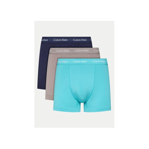 Calvin Klein Underwear Komplet 3 par bokserek 0000U2662G Kolorowy ze sklepu MODIVO w kategorii Majtki męskie - zdjęcie 172598414