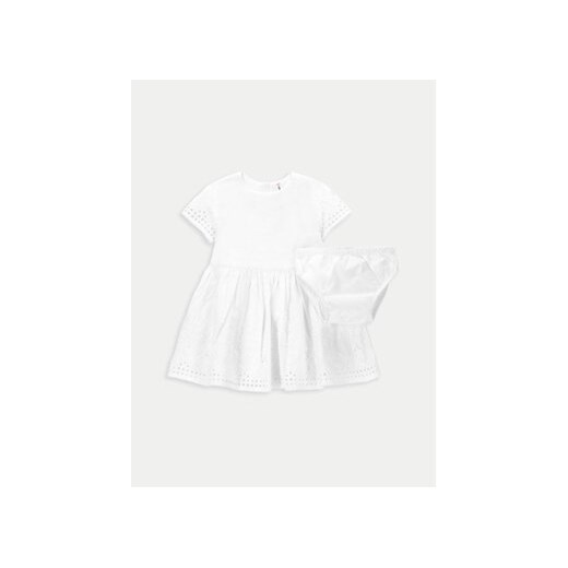 Coccodrillo Sukienka letnia WC4128202GPN Biały Regular Fit ze sklepu MODIVO w kategorii Sukienki niemowlęce - zdjęcie 172599012