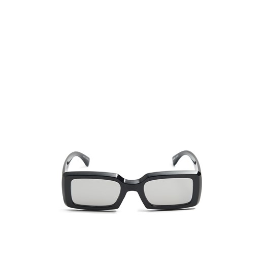 Cropp - Okulary przeciwsłoneczne z prostokątnymi oprawkami - czarny ze sklepu Cropp w kategorii Okulary przeciwsłoneczne damskie - zdjęcie 172599230