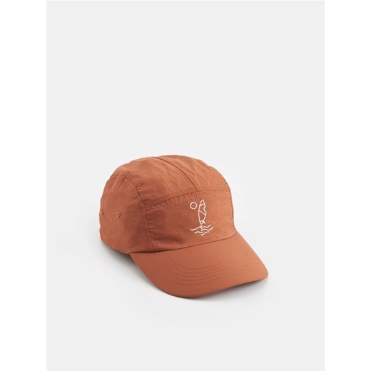 Sinsay - Czapka z daszkiem - brązowy Sinsay One Size Sinsay