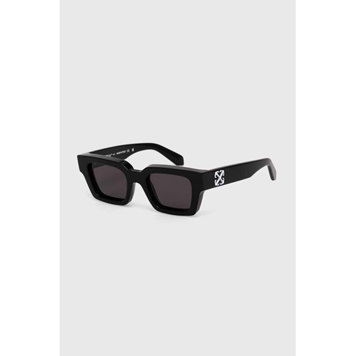 Off-White okulary przeciwsłoneczne kolor czarny OERI126_501007 ze sklepu ANSWEAR.com w kategorii Okulary przeciwsłoneczne damskie - zdjęcie 172601160