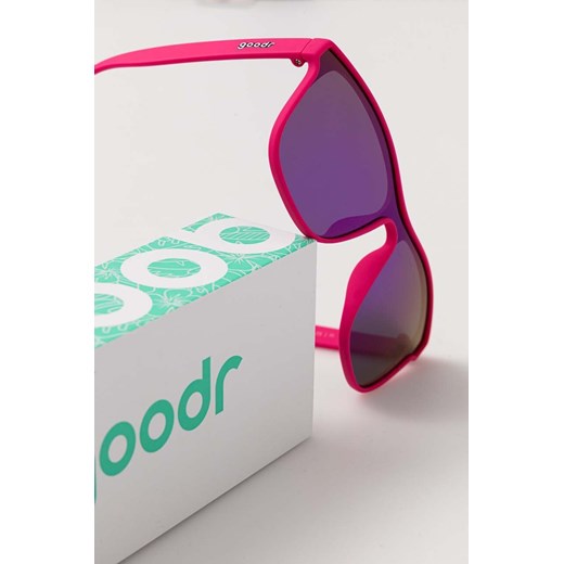 Goodr okulary przeciwsłoneczne VRGs See You at the Party, Richter kolor różowy Goodr One size ANSWEAR.com