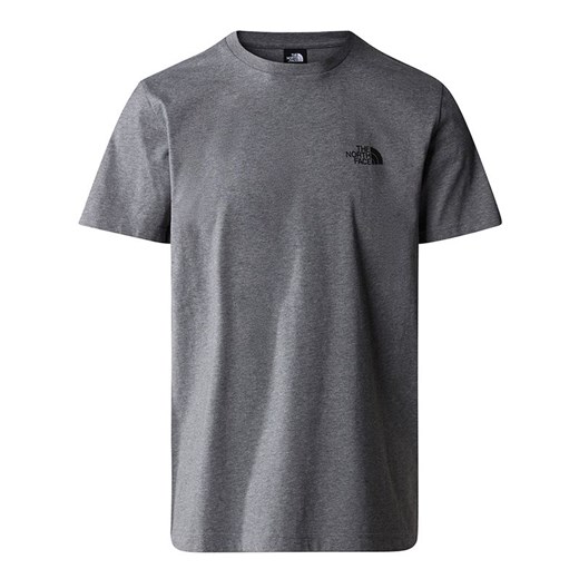 Koszulka The North Face Simple Dome 0A87NGDYY1 - szara ze sklepu streetstyle24.pl w kategorii T-shirty męskie - zdjęcie 172601280