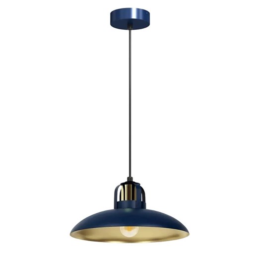 Industrialna lampa wisząca granatowa - 5X K483 K0-M61 ze sklepu Edinos.pl w kategorii Lampy wiszące - zdjęcie 172605731
