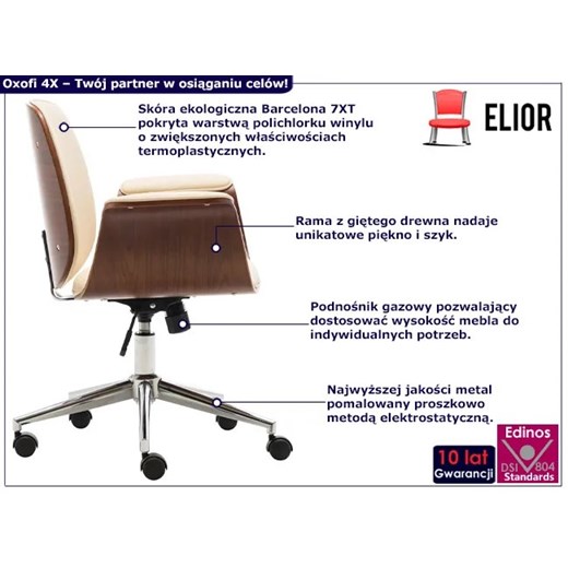 Elior krzesło biurowe 
