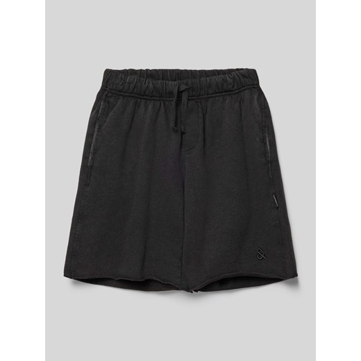 Bermudy z elastycznym pasem model ‘BILL’ ze sklepu Peek&Cloppenburg  w kategorii Spodenki chłopięce - zdjęcie 172606233